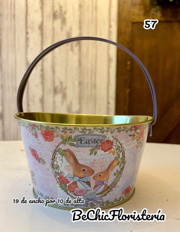 Canasta para dulces de Pascua no. 57
