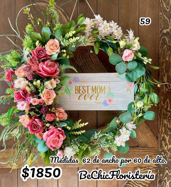 Corona floral no. 59