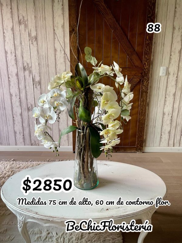 Arreglo floral orquídeas 88