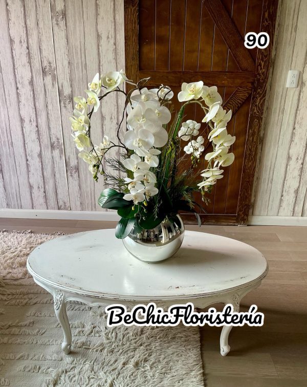 Arreglo floral orquídeas 90