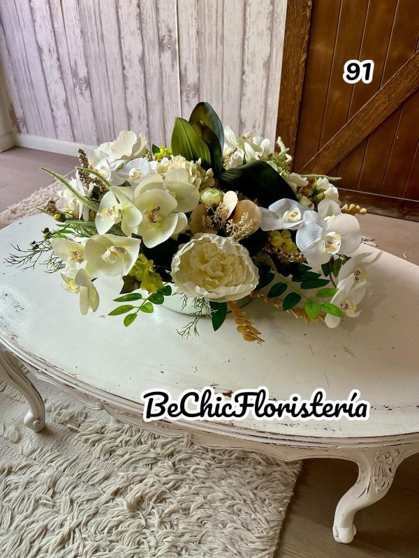 Arreglo floral orquídeas 91