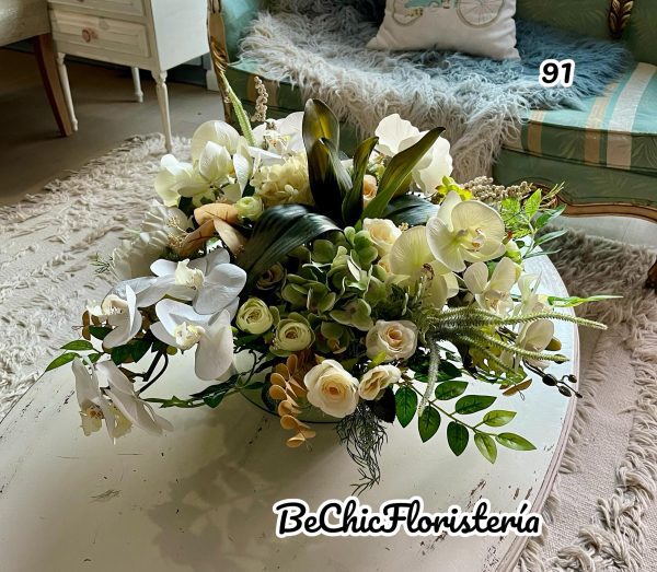 Arreglo floral orquídeas 91