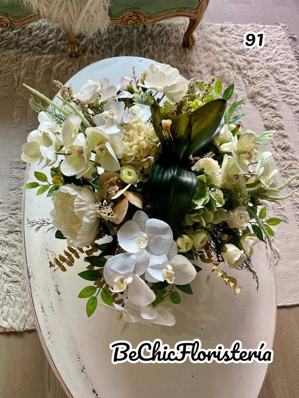 Arreglo floral orquídeas 91
