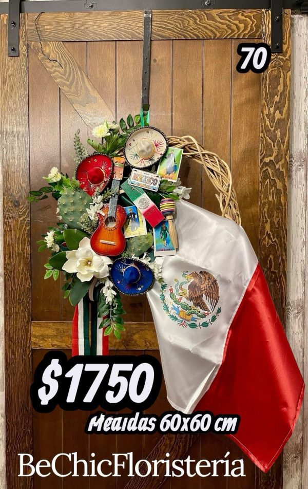 Corona de mes patrio no. 070