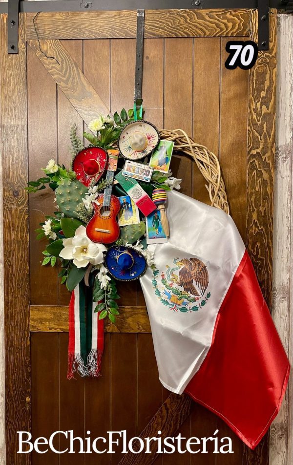 Corona de mes patrio no. 070