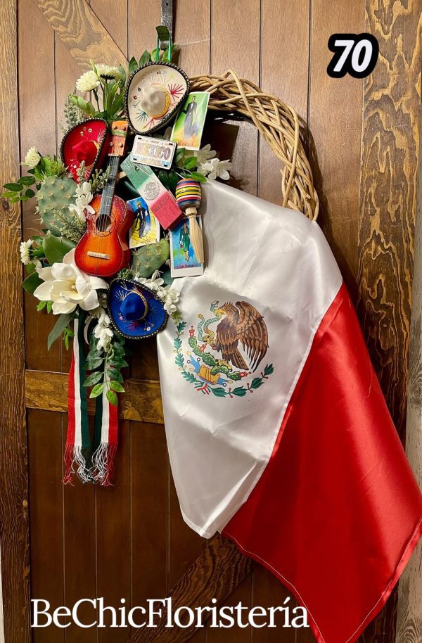 Corona de mes patrio no. 070