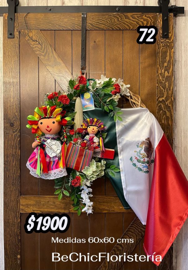 Corona de mes patrio no. 072