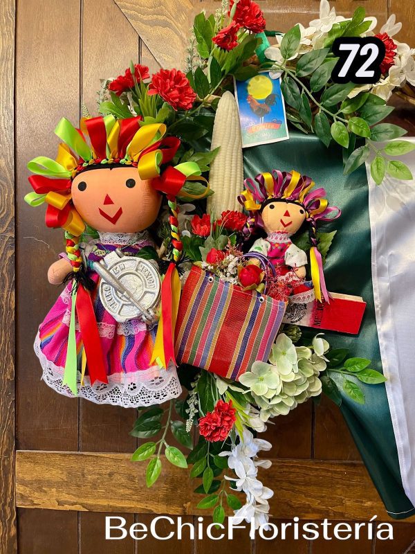 Corona de mes patrio no. 072