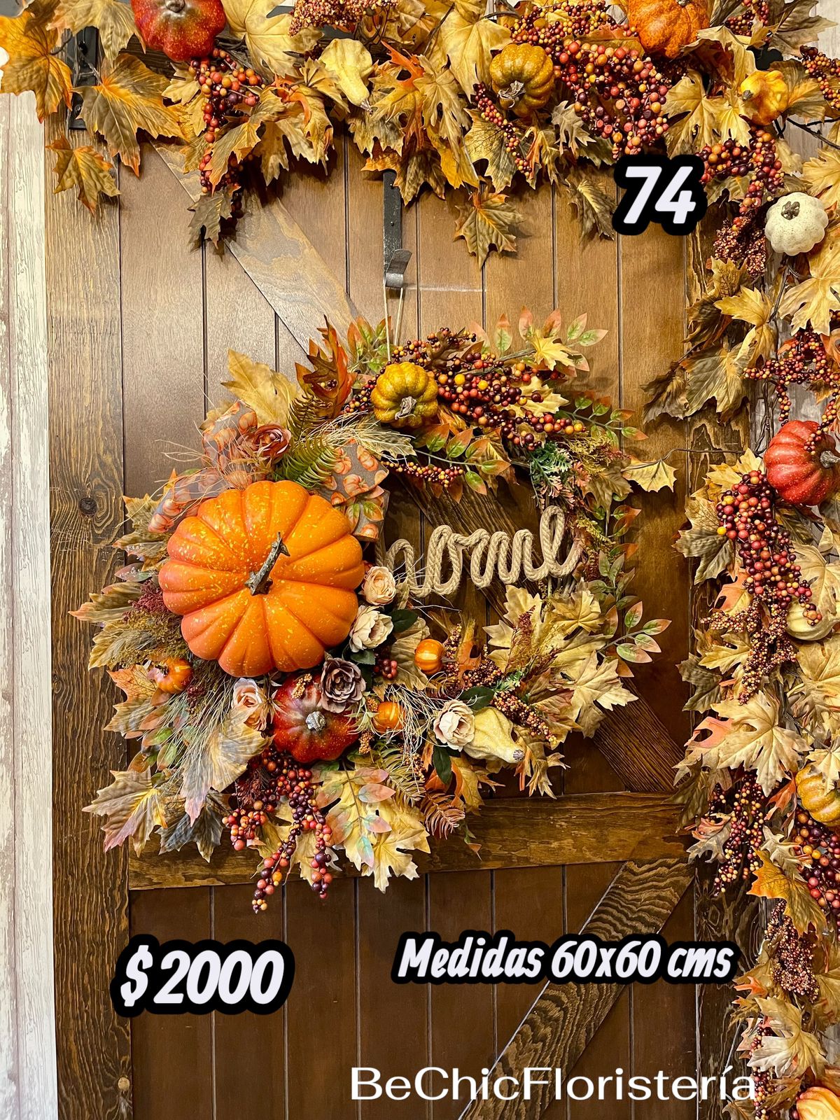 Corona de otoño no. 74 - Image 2