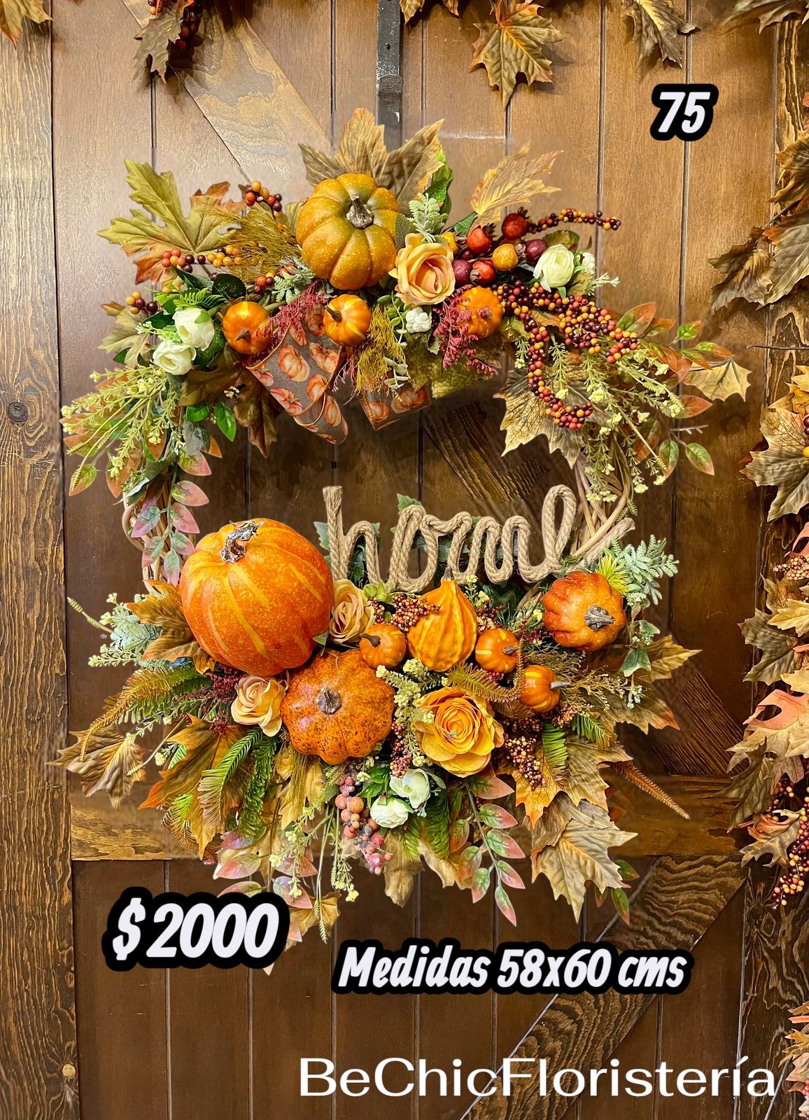 Corona de otoño no. 75 - Image 3