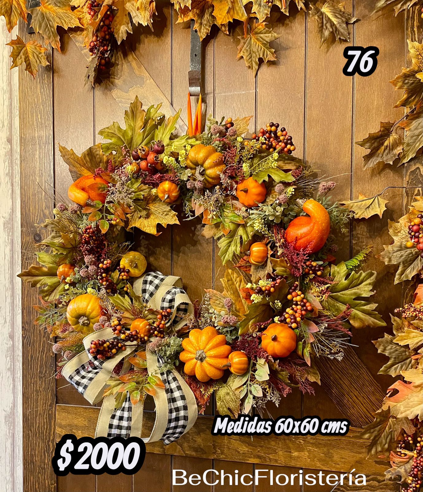 Corona de otoño no. 76 - Image 3