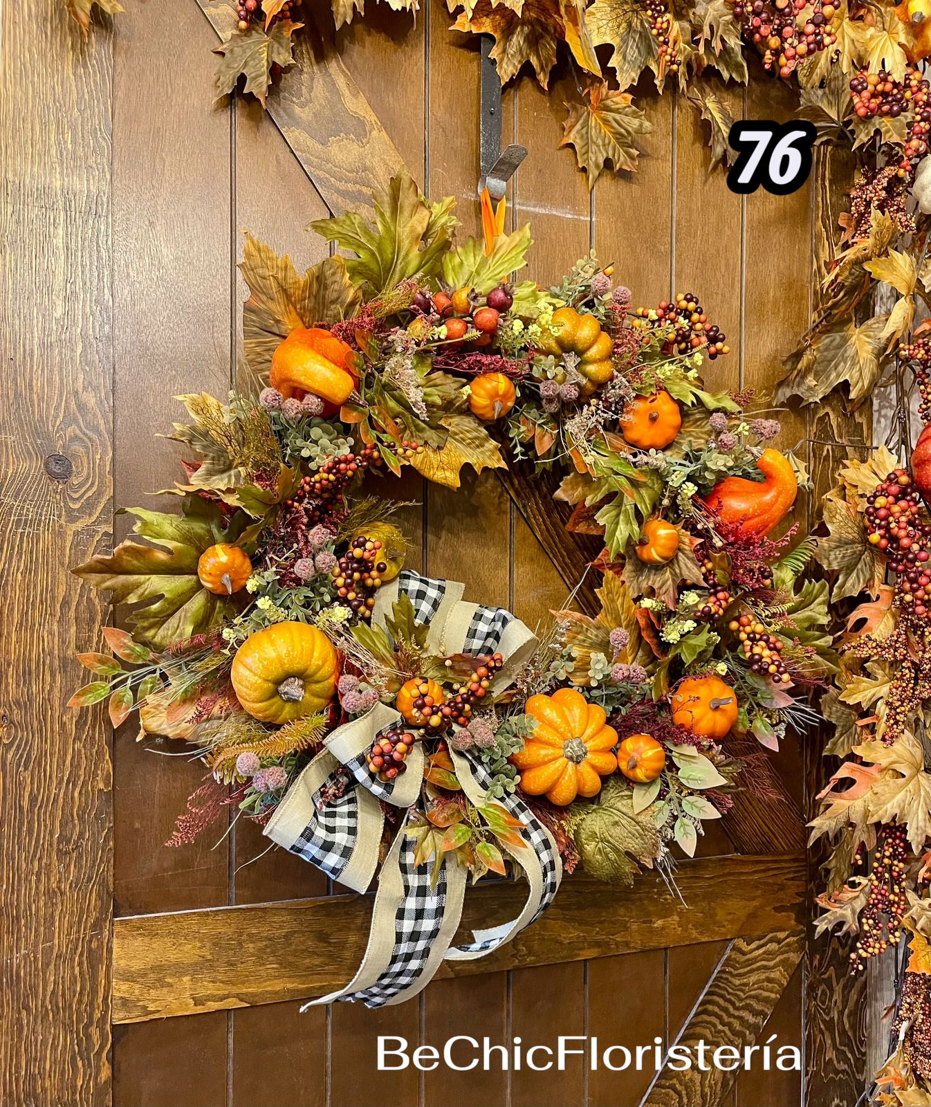 Corona de otoño no. 76 - Image 1