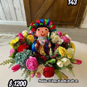 Arreglo floral de mes patrio no. 143