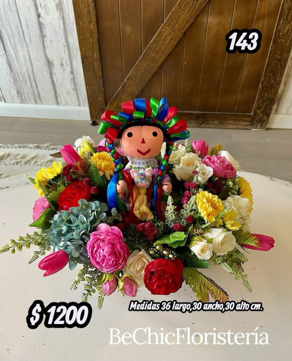 Arreglo floral de mes patrio no. 143