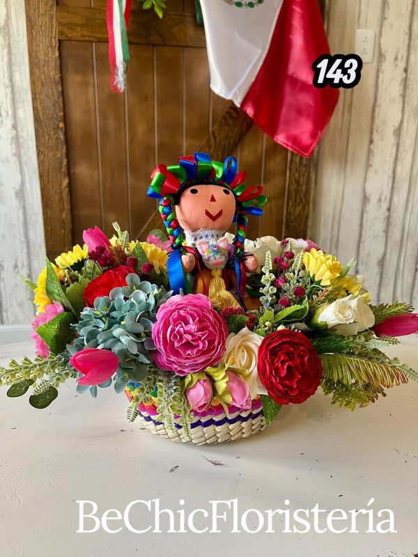 Arreglo floral de mes patrio no. 143