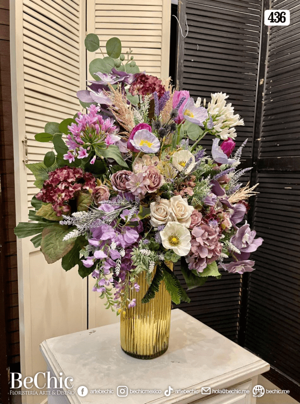Arreglo Floral Perdurable Lujo