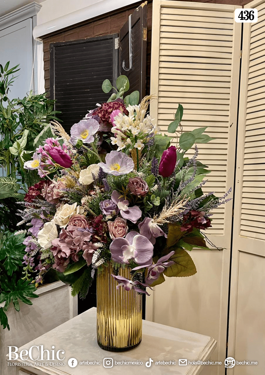 Arreglo Floral Perdurable Lujo