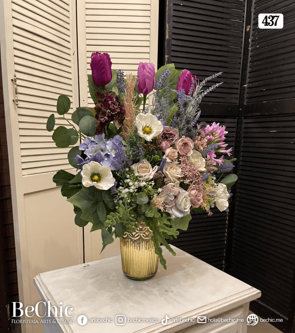 Arreglo Floral Perdurable Lujo