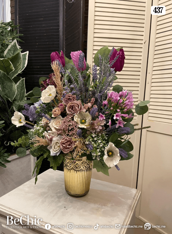 Arreglo Floral Perdurable Lujo